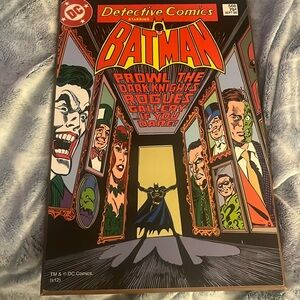 DC comics starring Batman wooden poster plaque